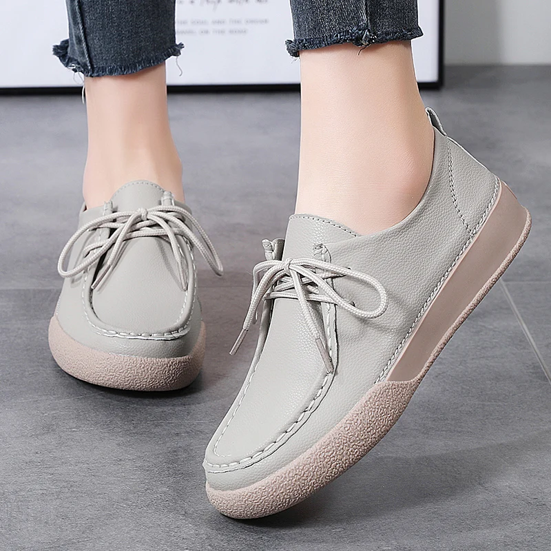 Loafer Flat Women - أحذية نسائية جديدة بتصميم ريترو منخفضة
