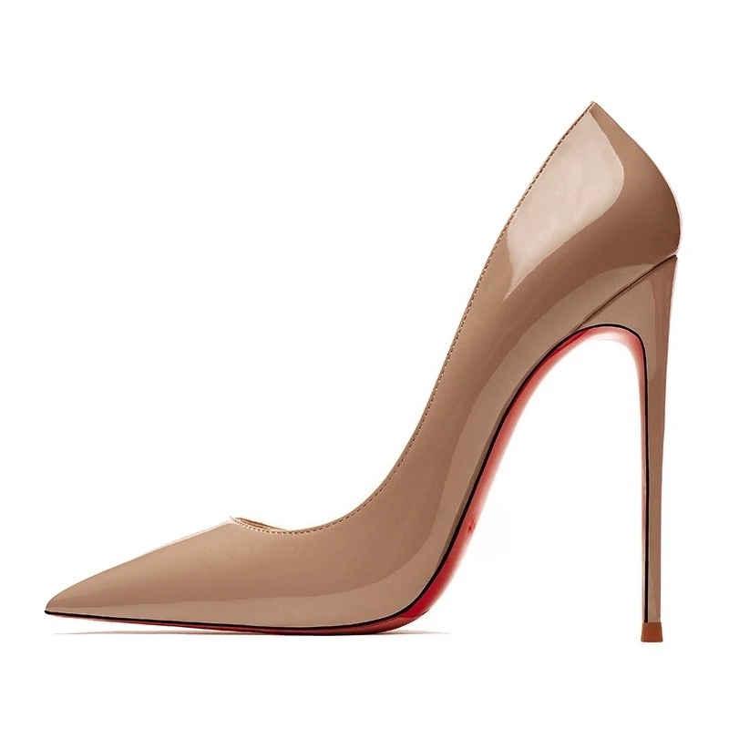 Women'S Shoes Red Bottoms - أحذية نسائية فاخرة من الجلد الطبيعي
