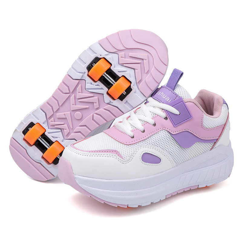 Women Shoes Sneakers - أحذية رياضية للأطفال بعجلات قابلة للفصل،