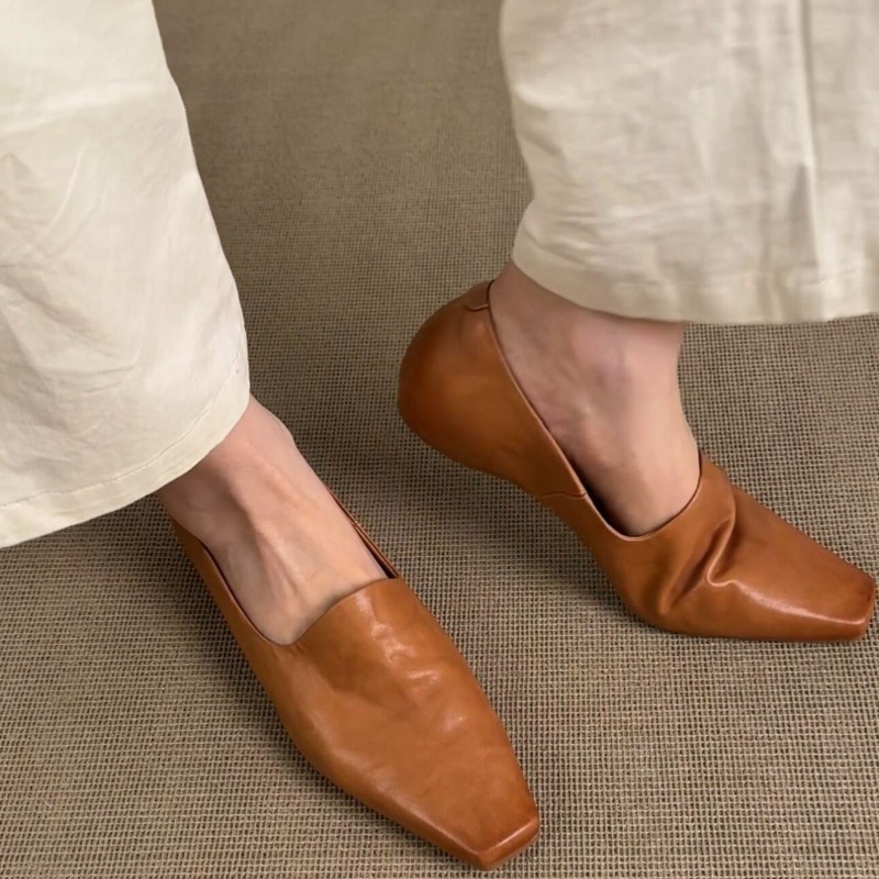Loafer Flat Women - أحذية نسائية مسطحة بتصميم ريترو على