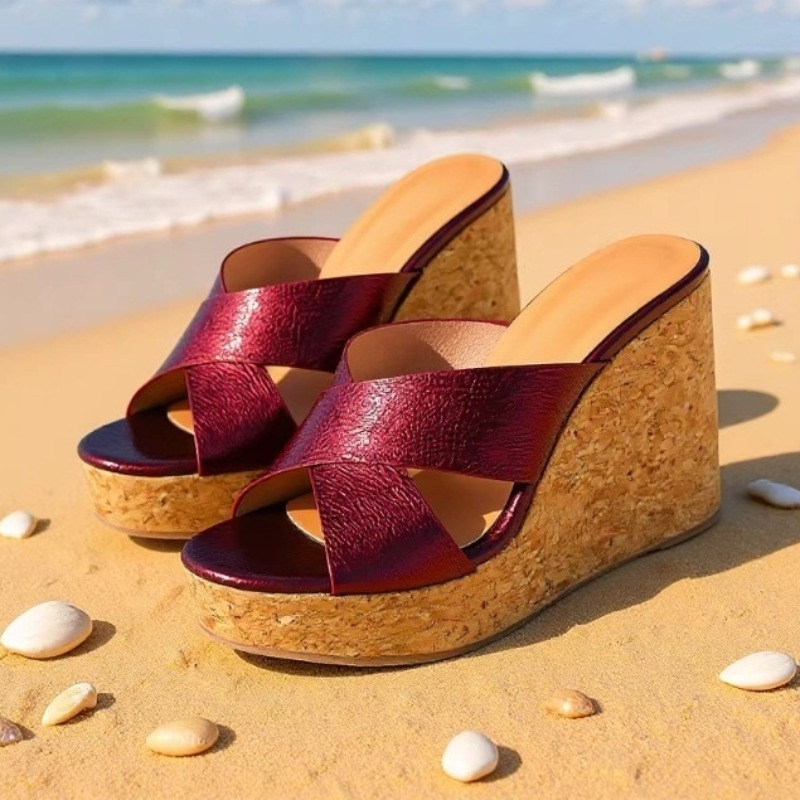 أنيكيه 2026 صندل صيفي أحمر نبي - مراجعة Women'S Shoes Red Bottoms وسعره