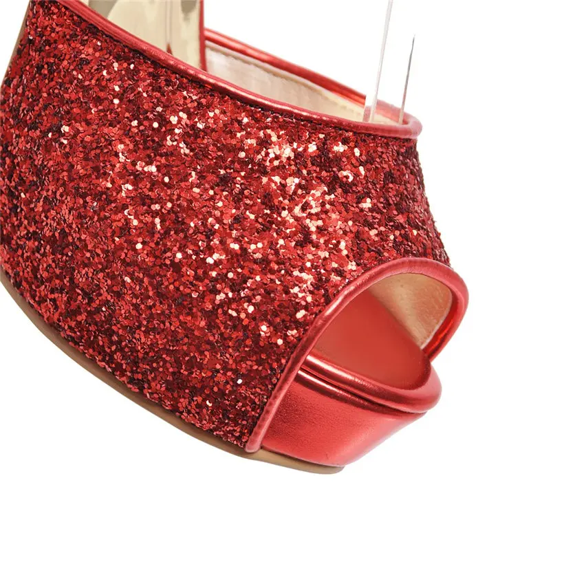 الفضة الصيف النساء صنادل أرضية - مراجعة Ankle Strap Heels وسعره