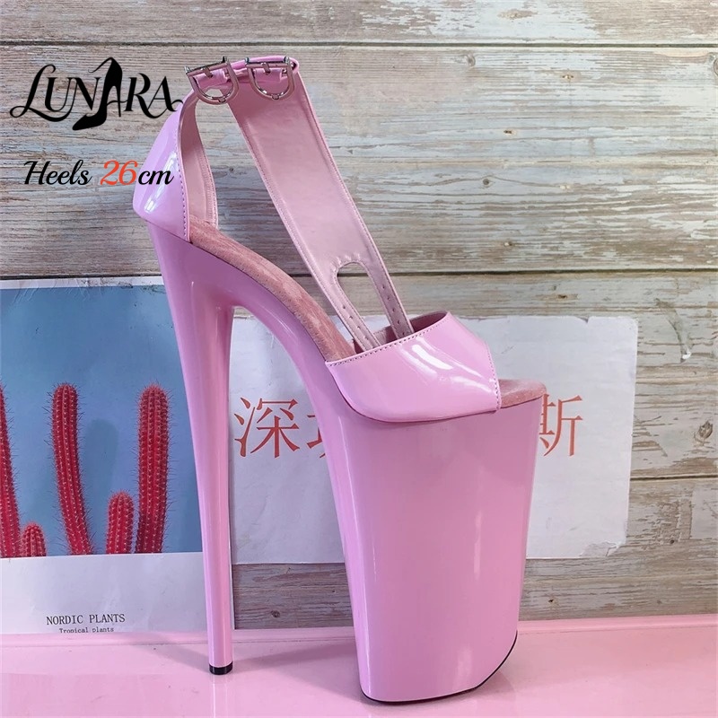 صندل نسائي بكعب عالٍ جداً 26 س - مراجعة Ankle Strap Heels وسعره