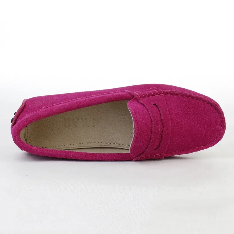 أحذية نسائية جديدة من الجلد ال - مراجعة Loafer Flat Women وسعره