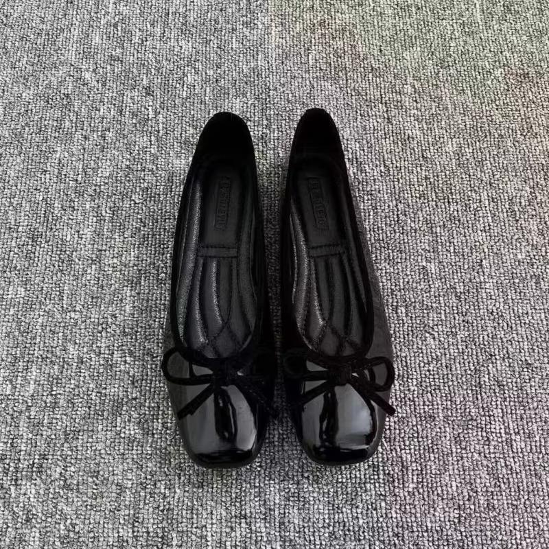 أحذية باليه نسائية بمقدمة مربع - مراجعة Loafer Flat Women وسعره