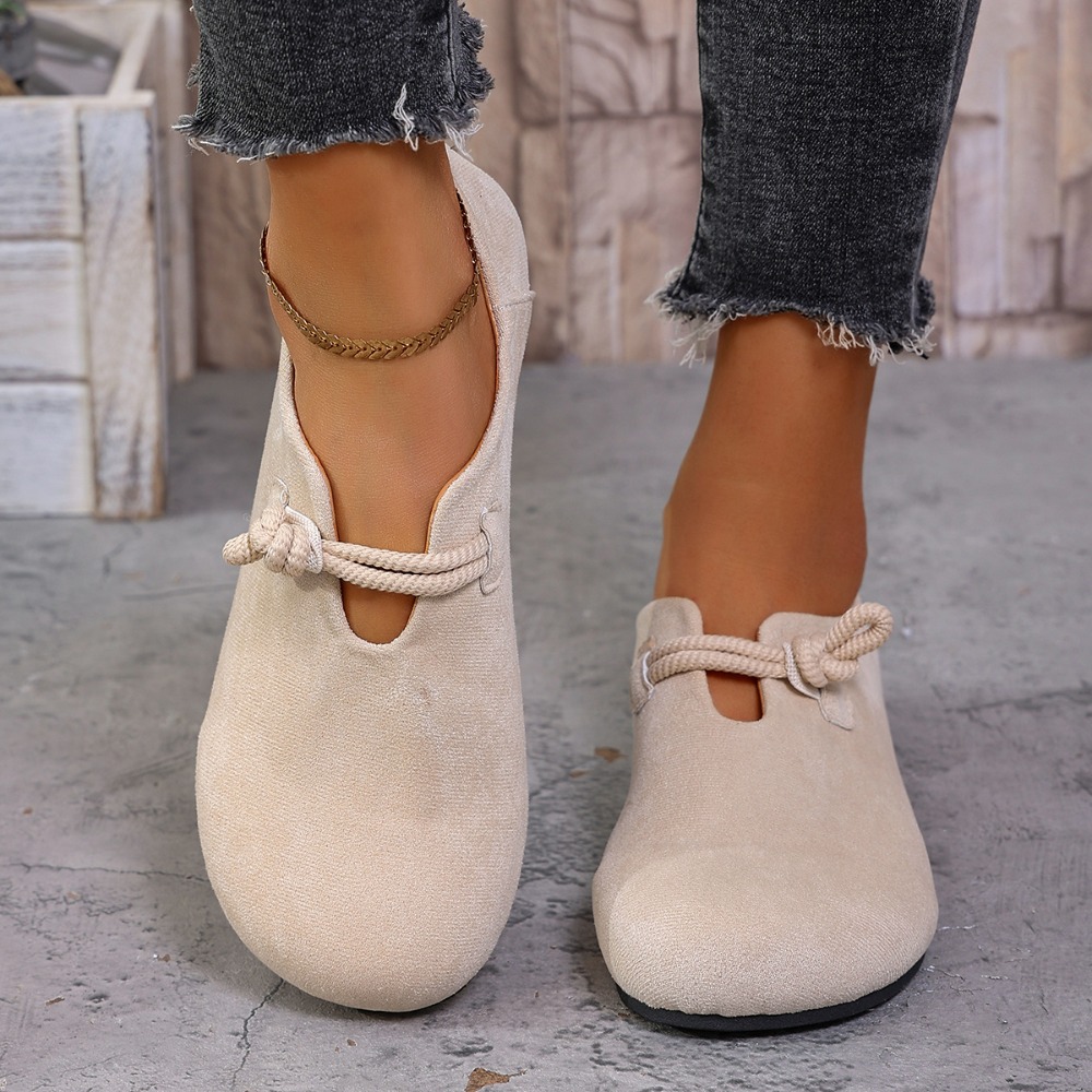 أحذية نسائية مسطحة بمقدمة مستد - مراجعة Loafer Flat Women وسعره