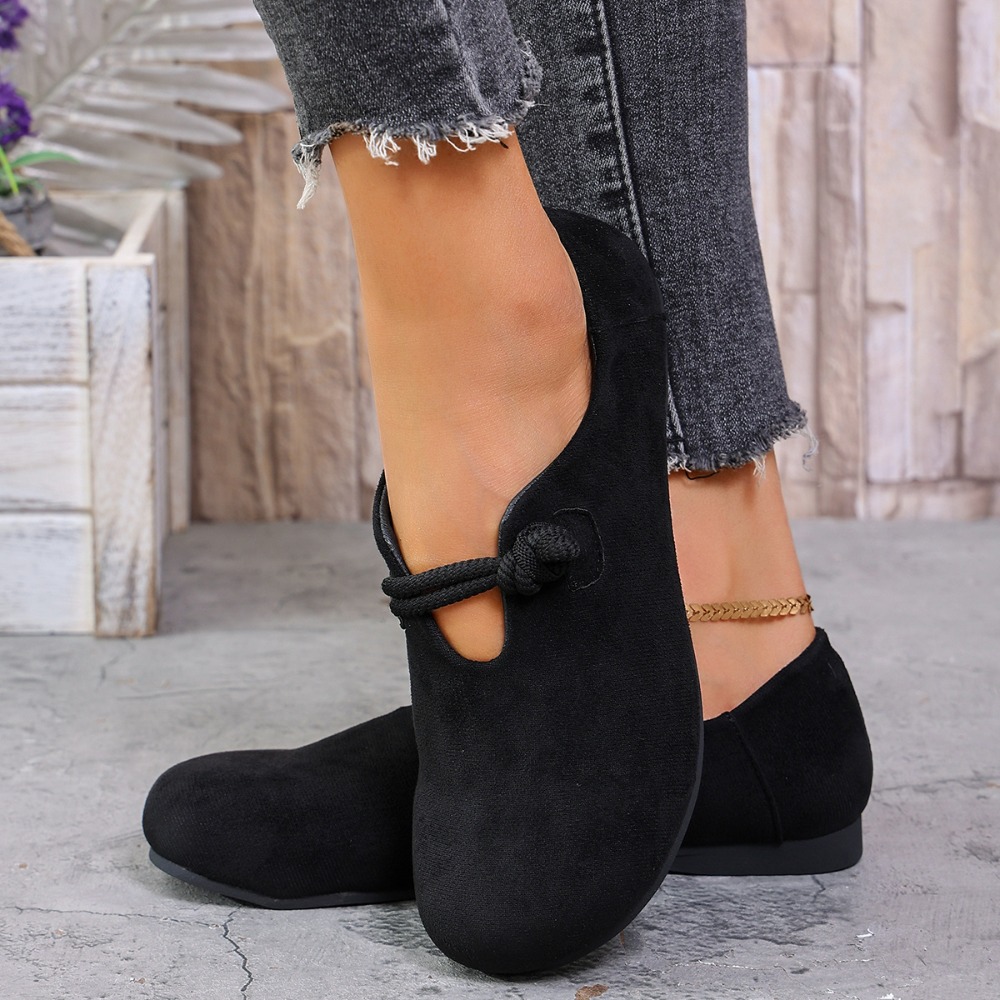 أحذية نسائية مسطحة بمقدمة مستد - مراجعة Loafer Flat Women وسعره