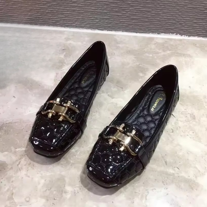 أحذية نسائية جديدة للربيع بنعل - مراجعة Loafer Flat Women وسعره