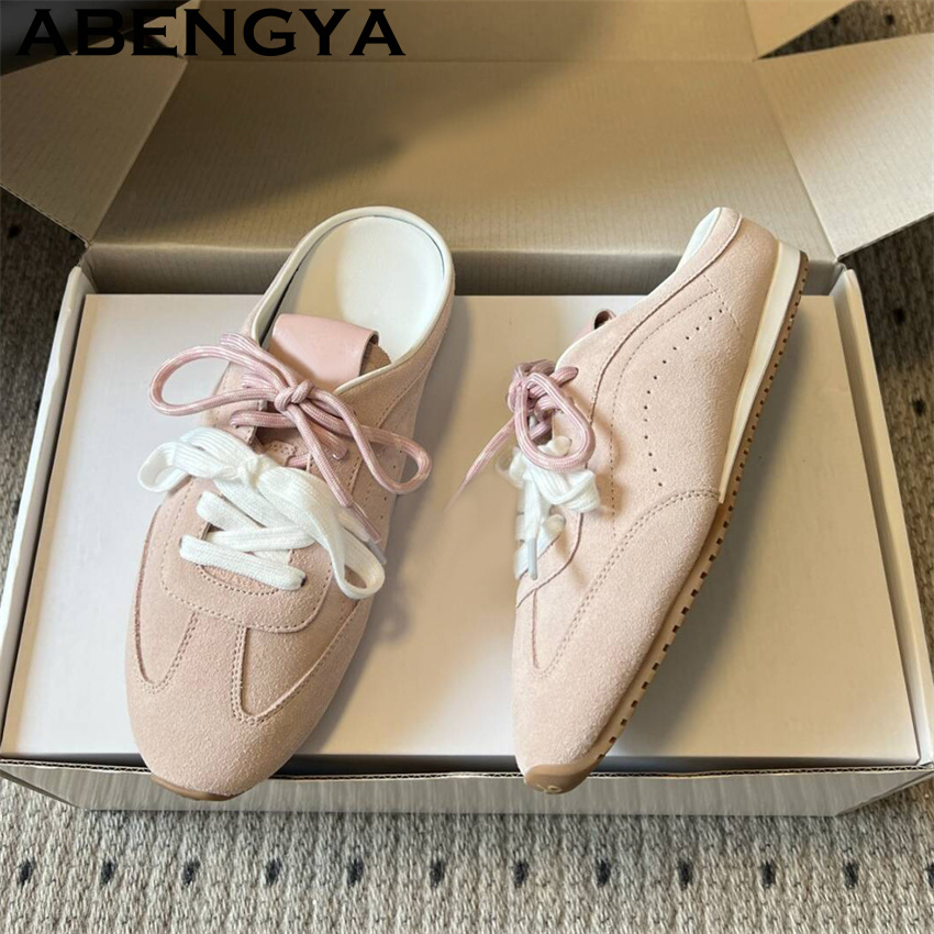 شباشب نسائية مسطحة كاجوال بربا - مراجعة Women Shoes Sneakers وسعره