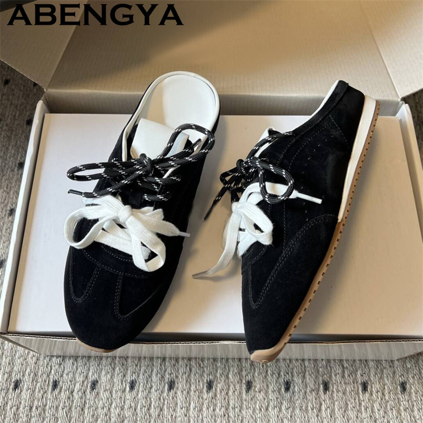 شباشب نسائية مسطحة كاجوال بربا - مراجعة Women Shoes Sneakers وسعره