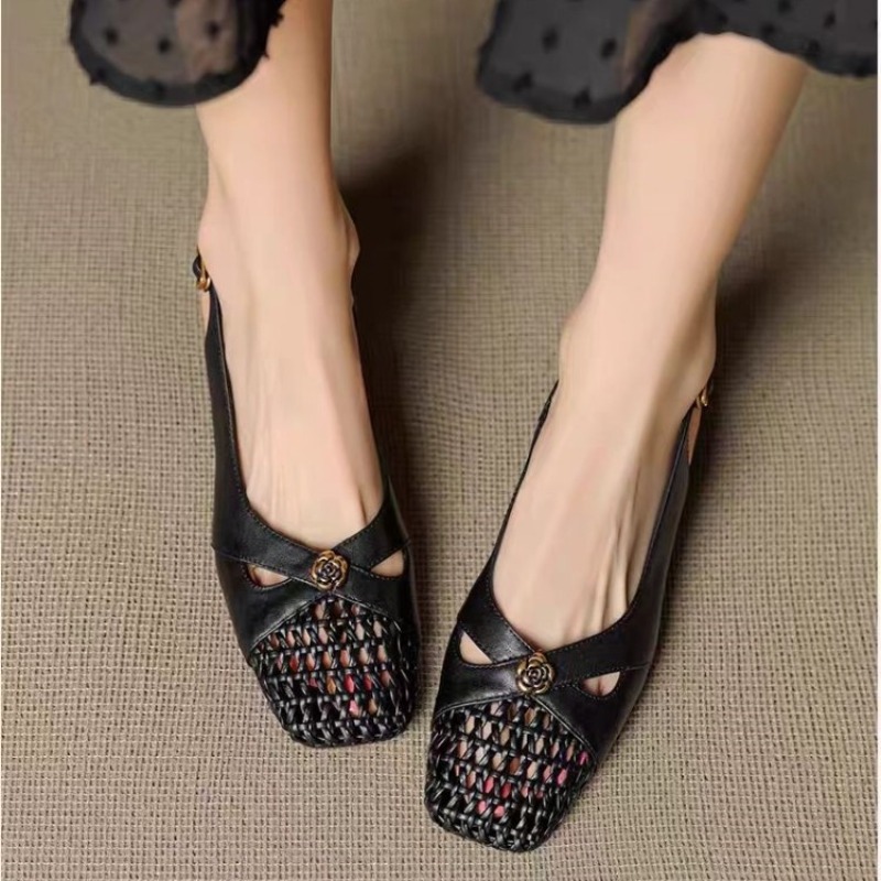 صندل نسائي بمقدمة مغلقة على ال - مراجعة Loafer Flat Women وسعره