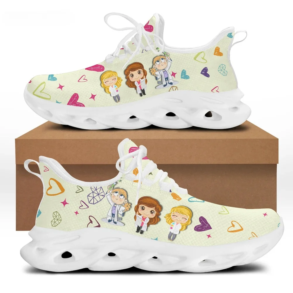 أحذية ممرضة طبيب كرتونية لطيفة - مراجعة Women Shoes Sneakers وسعره