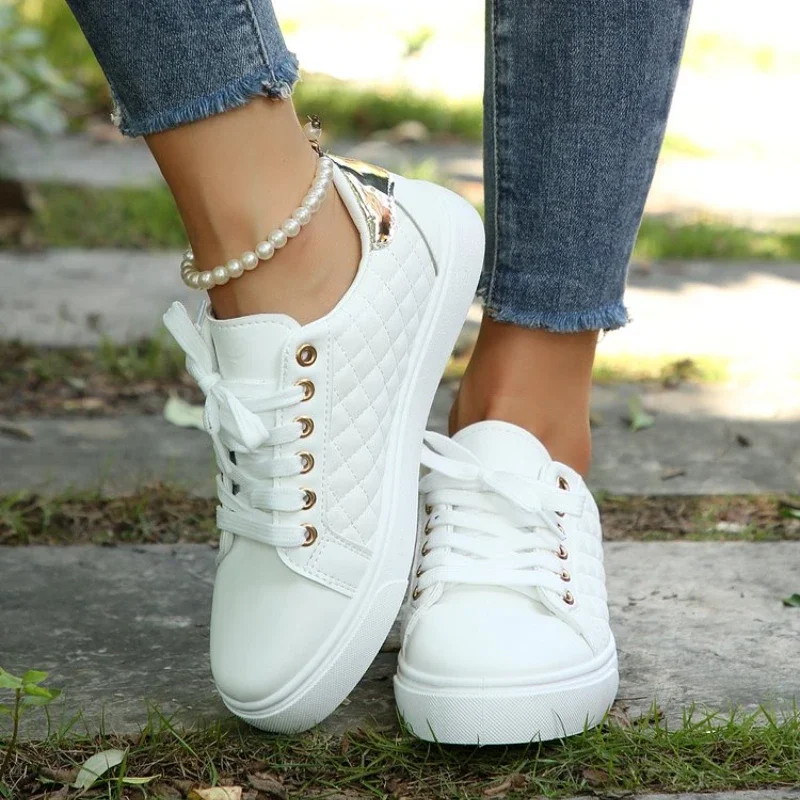 حذاء رياضي نسائي من جلد البولي - مراجعة Women Shoes Jd وسعره