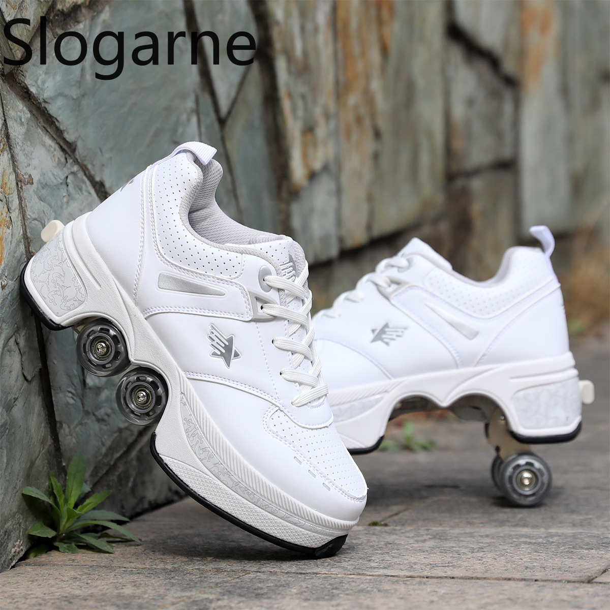 النساء 4 عجلات تشوه زلاجات دوا - مراجعة Women Shoes Sneakers وسعره