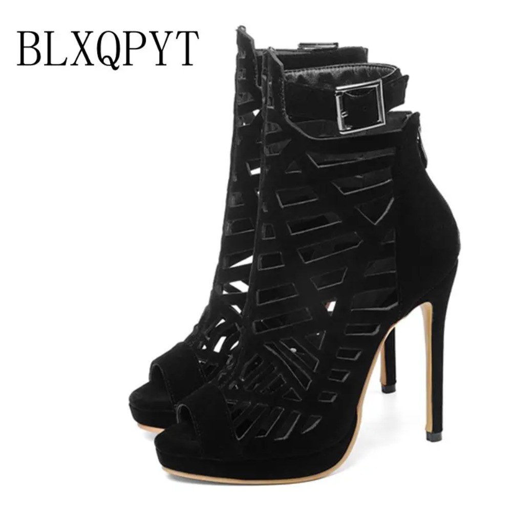 BLXQPY سوبر كبيرة الحجم 28-52  - مراجعة Gladiator Sandal Women وسعره