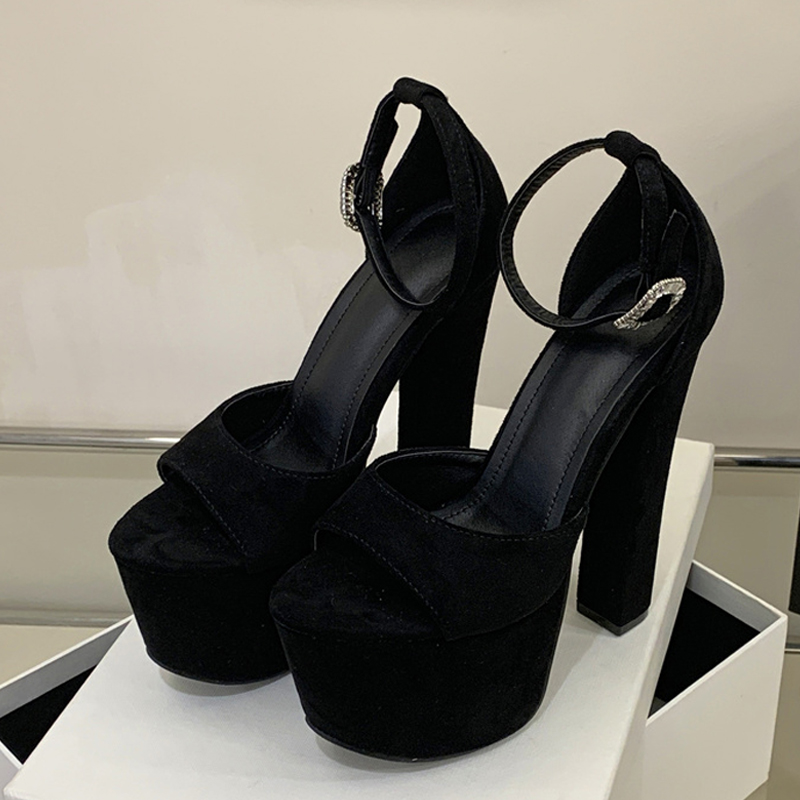أحذية نسائية مثيرة بكعب عالٍ ج - مراجعة Ankle Strap Heels وسعره