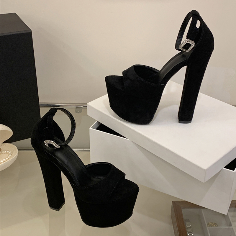 أحذية نسائية مثيرة بكعب عالٍ ج - مراجعة Ankle Strap Heels وسعره