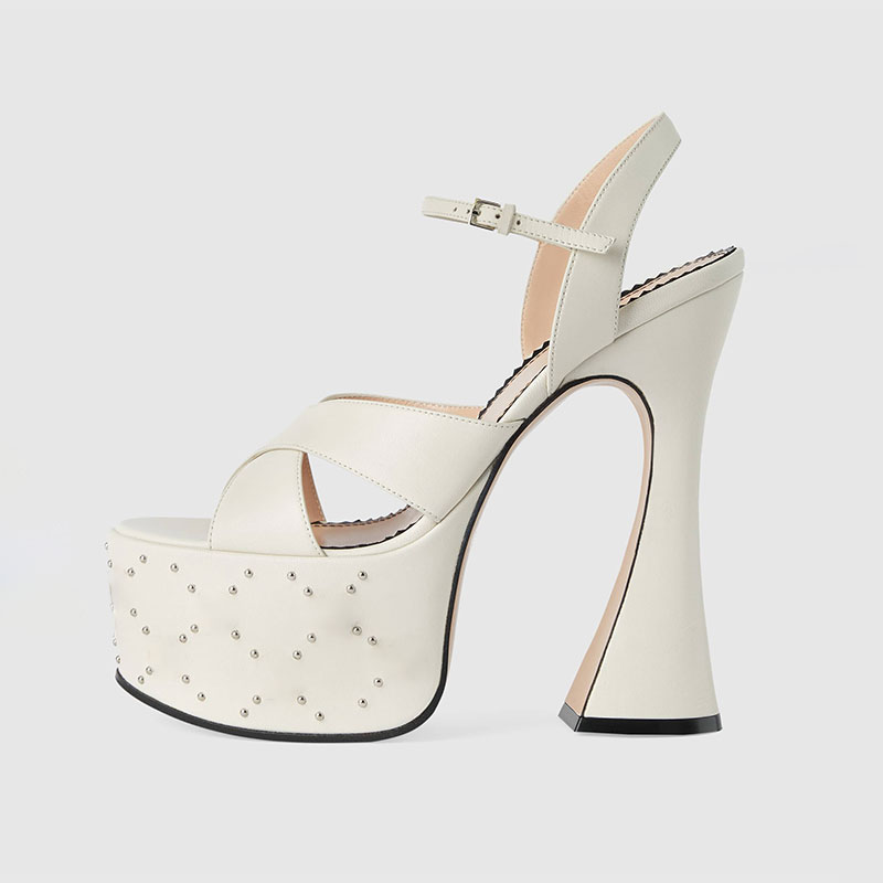 صنادل كعب عالي عصرية مع مشبك ل - مراجعة Gladiator Sandal Women وسعره