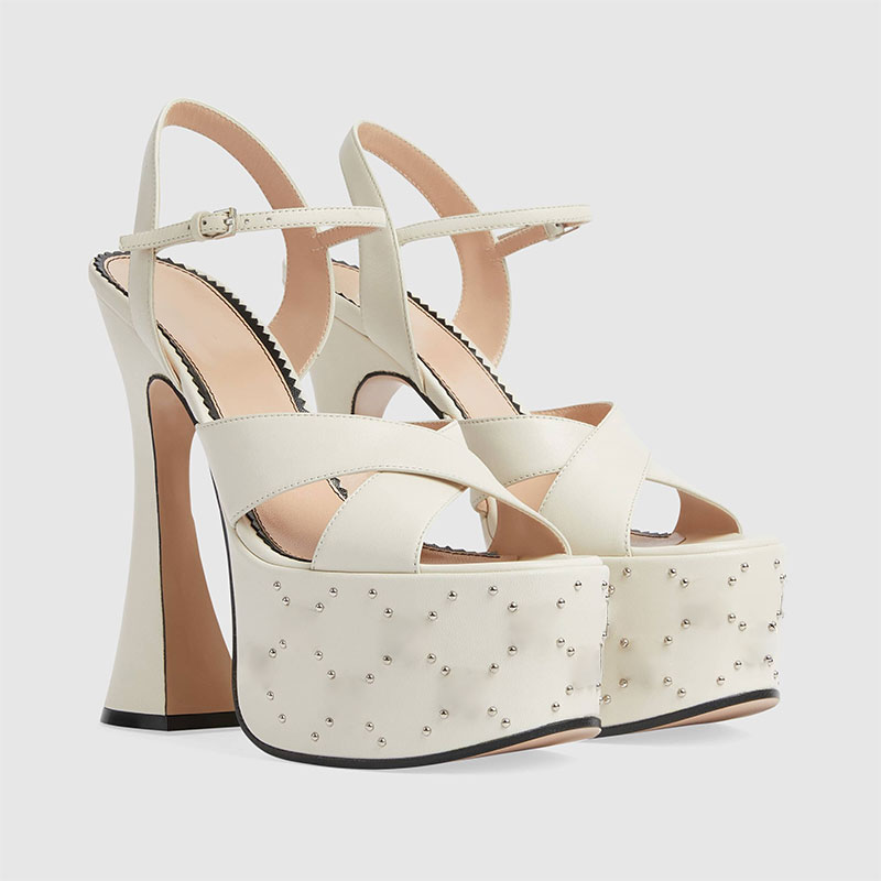 صنادل كعب عالي عصرية مع مشبك ل - مراجعة Gladiator Sandal Women وسعره