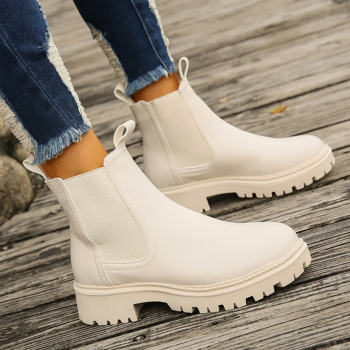جديد الخريف الشتاء تشيلسي أحذي - مراجعة Women Shoes Types وسعره