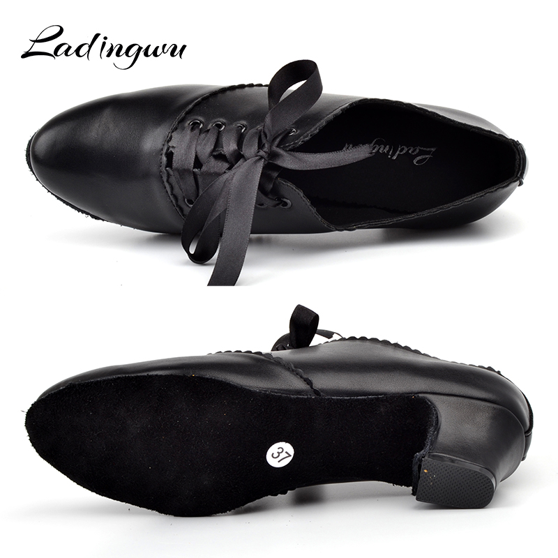 Ladingwu الأسود اللاتينية النس - مراجعة Women'S Shoes Z وسعره
