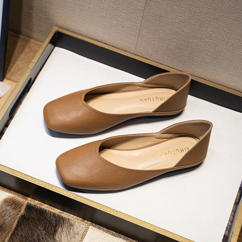 أحذية نسائية مسطحة من الجلد بت - مراجعة Loafer Flat Women وسعره