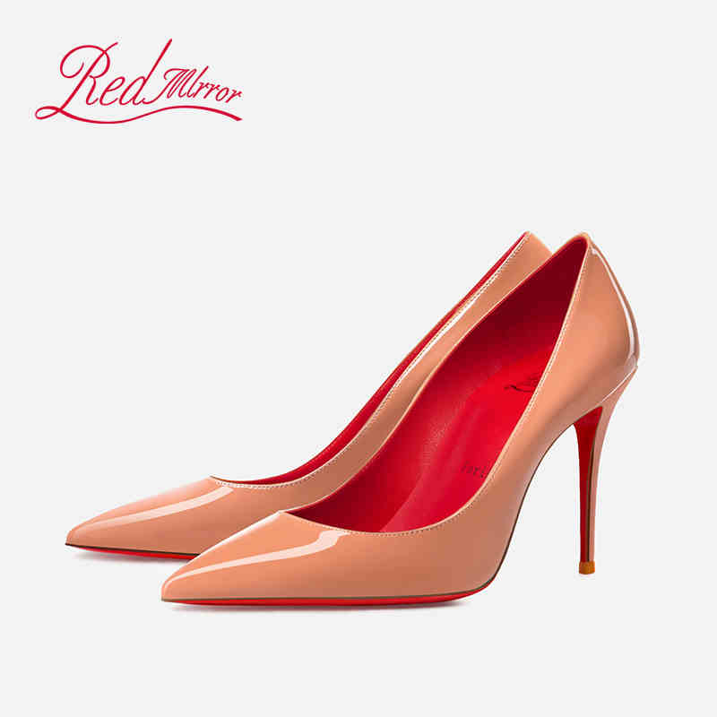 عارية اللون عالية الكعب الأحمر - مراجعة Women'S Shoes Red Bottoms وسعره